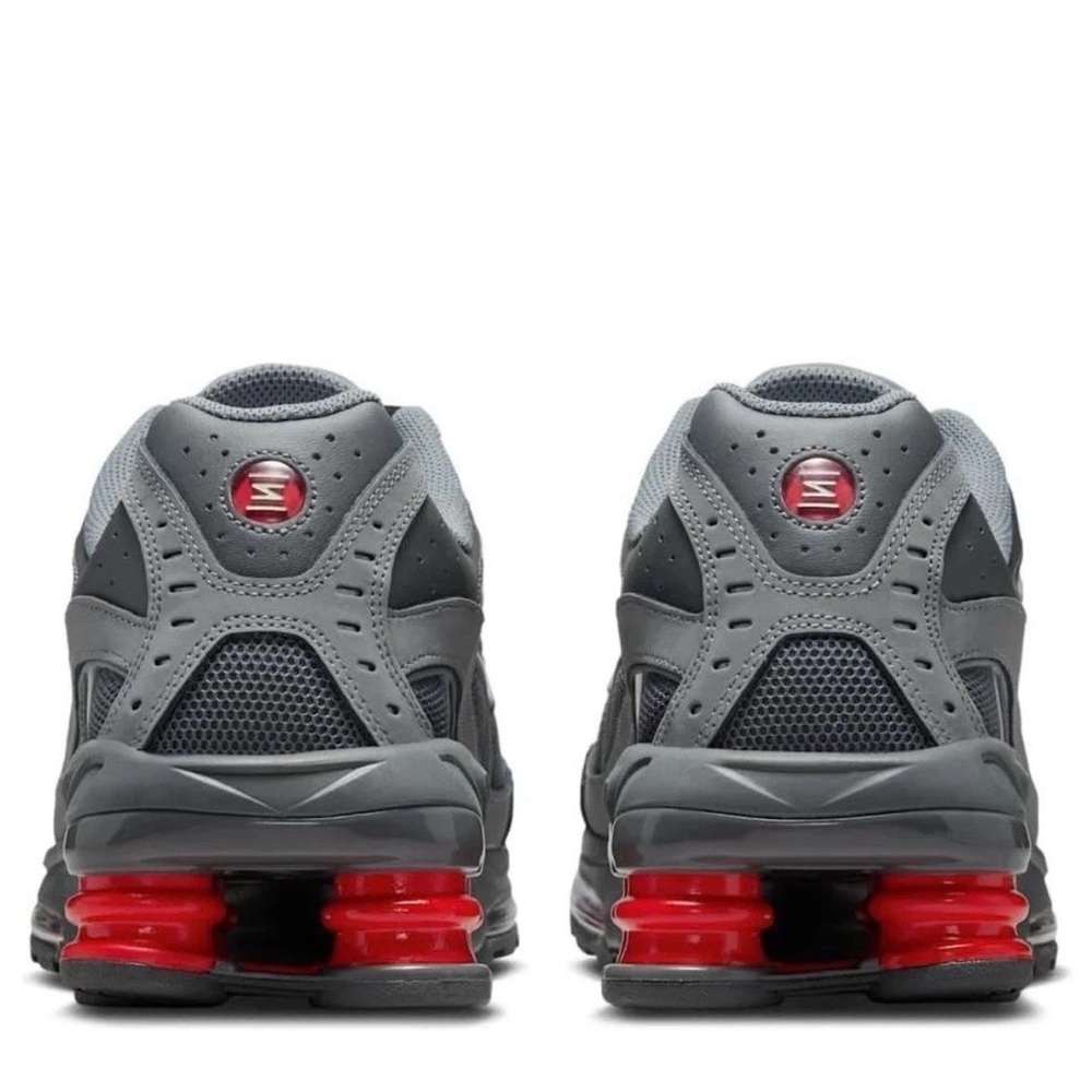 Nike Shox Ride 2 🔥 Smoke Gray Red Running Athletic Sneakers IM5999-084 9.5 10 11 - Picture 6 of 13
